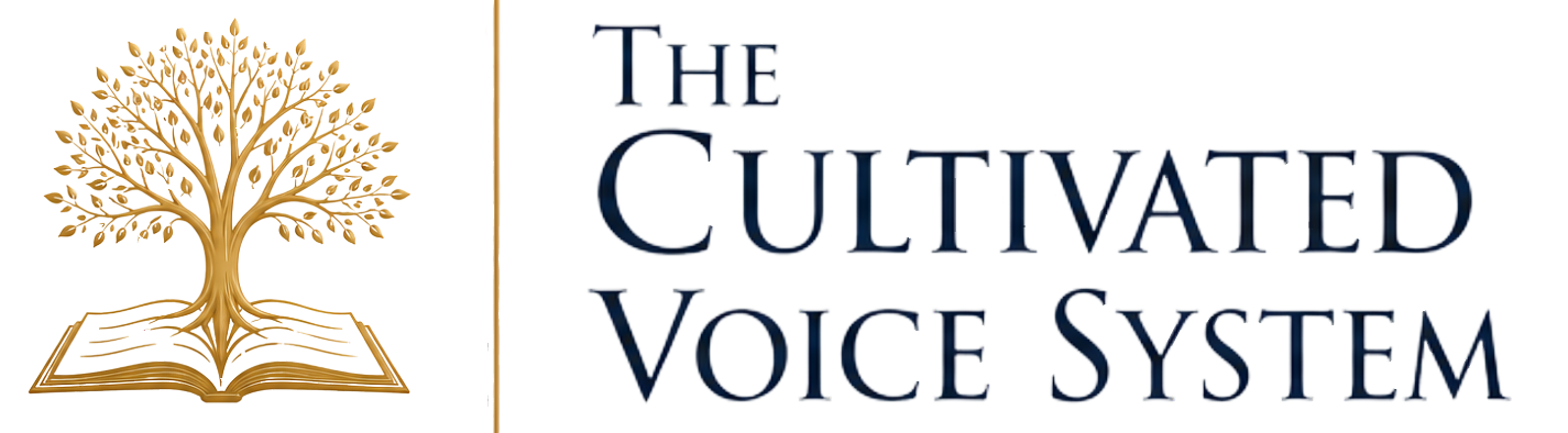 The Cultivated Voice System Official Brand Logo